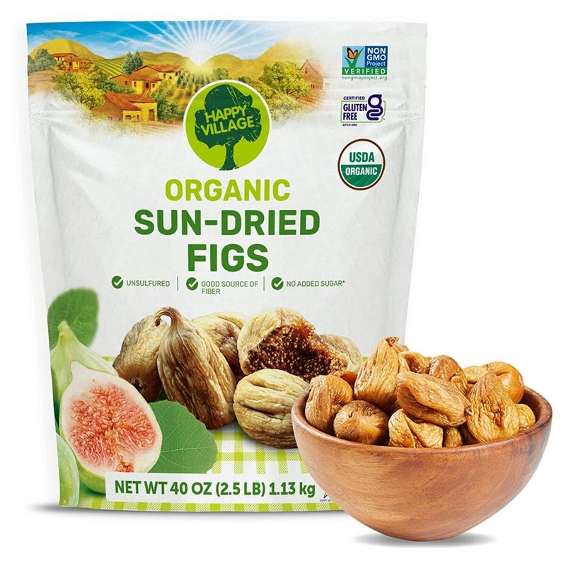 AVOID: Happy Village Organic Sun-Dried Figs (2.5 lb)