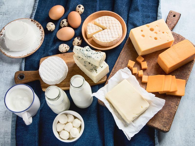AVOID: Dairy Products