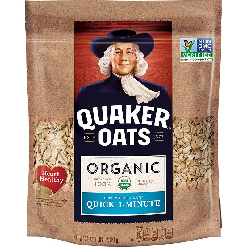 AVOID: Quaker Organic Quick Cook Oats (24 oz)