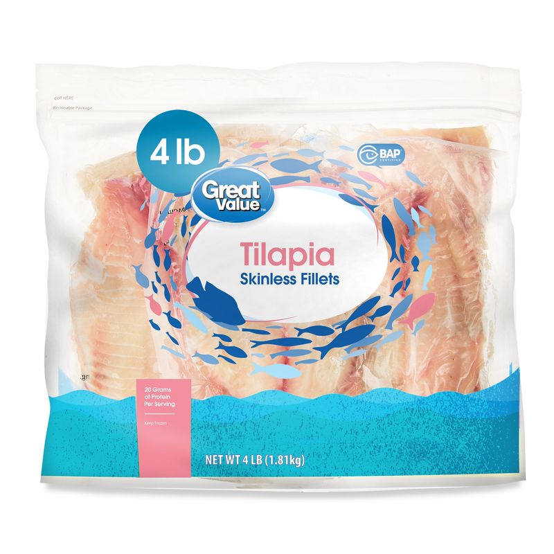 AVOID: Frozen Tilapia Fillets