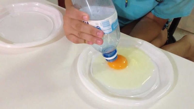 Separate Yolks With A Water Bottle Trick