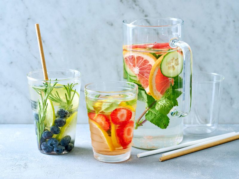 Infused Water or Coconut Water