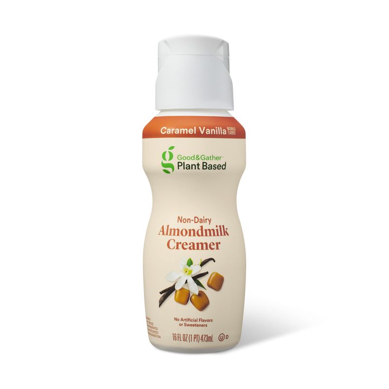 Good & Gather Plant Based Caramel Vanilla Non-Dairy Almondmilk Creamer