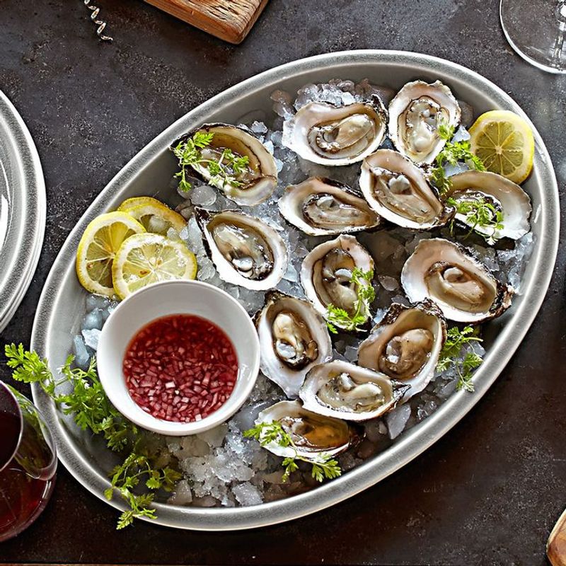 Raw Oysters at a Sketchy Spot