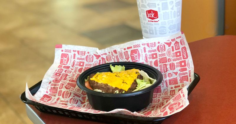 Jack in the Box Jumbo Jack (No Bun)