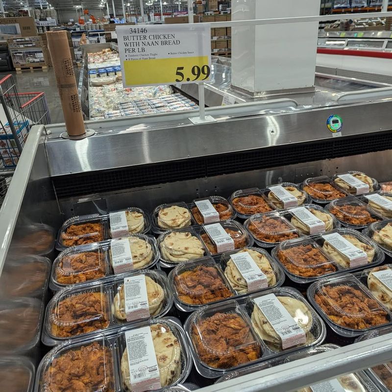 Costco's Butter Chicken with Naan Bread Meal Kit