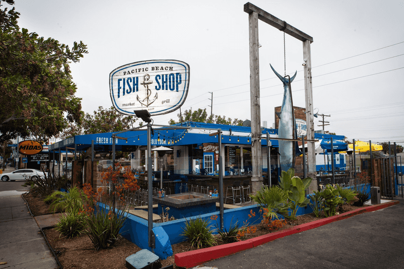 California – Pacific Beach Fish Shop, San Diego
