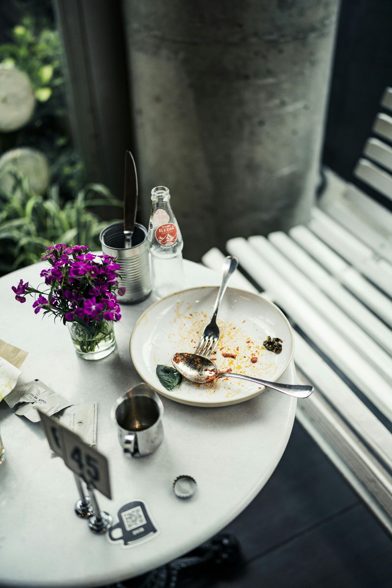 Leaving a Messy Table