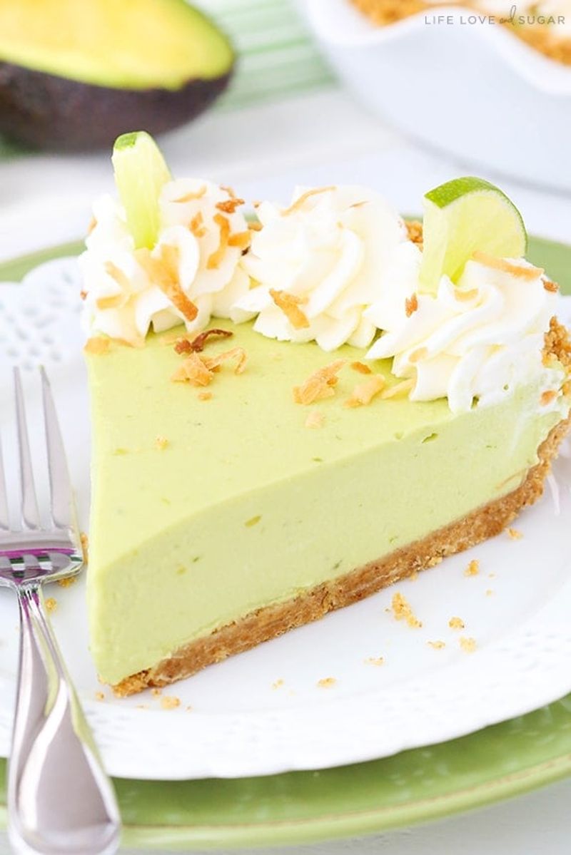 Avocado Lime Pie