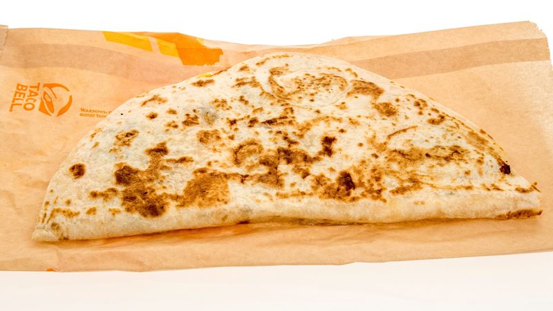 BYE: Taco Bell's Double Grilled Quesadilla