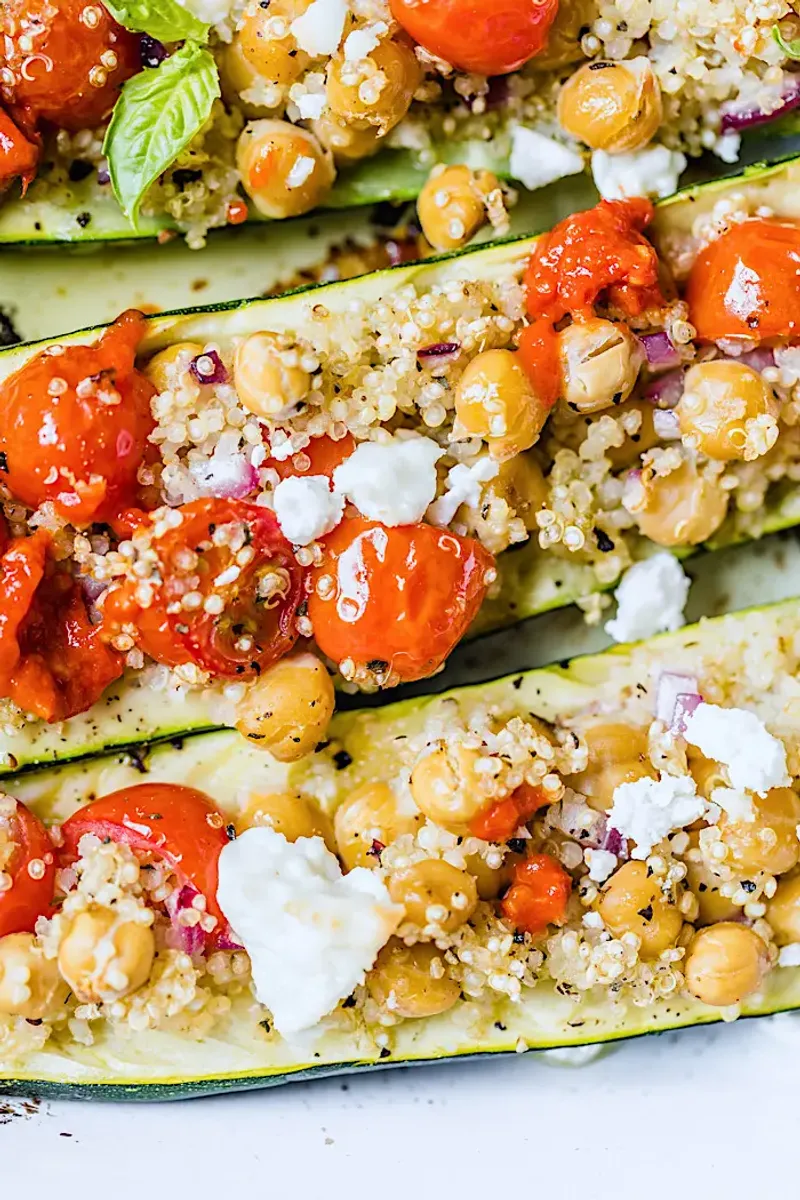 Stuffed Zucchini Boats