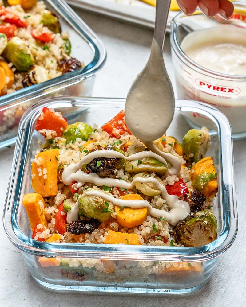 Quinoa and Roasted Vegetable Bowls