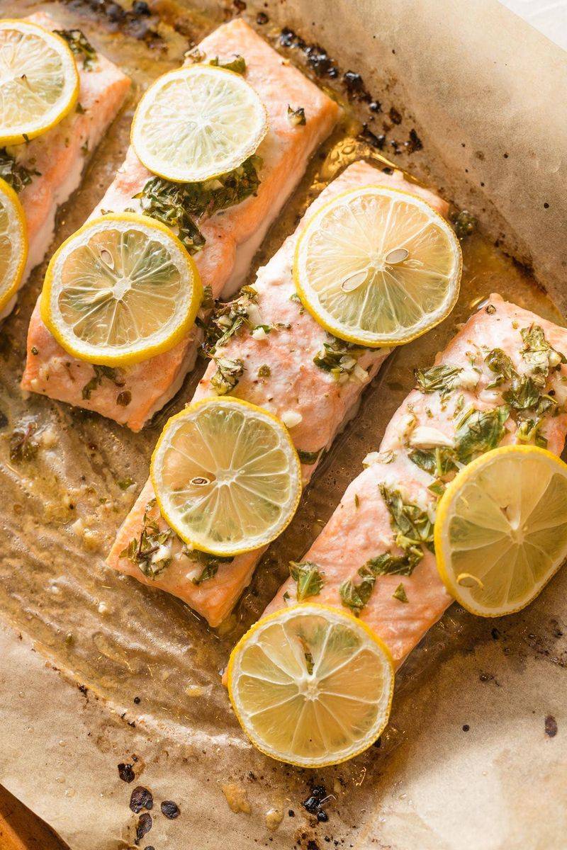 Lemon-Herb Baked Salmon