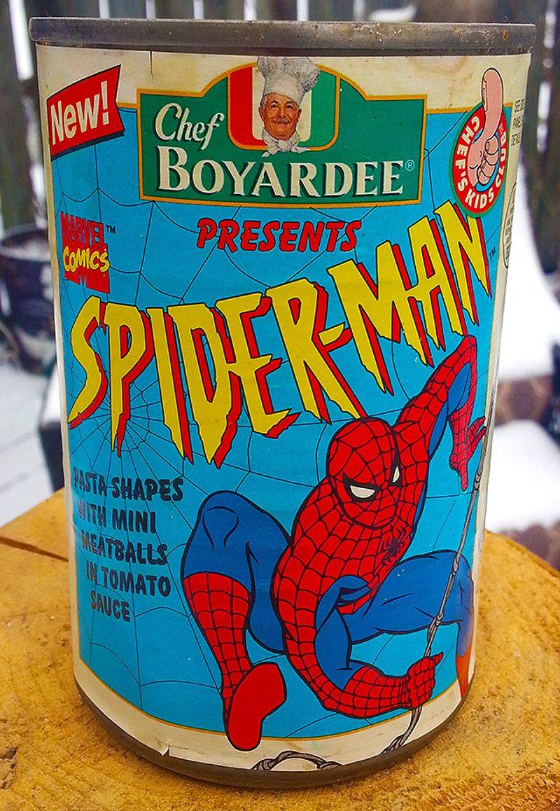Chef Boyardee Spiderman Pasta