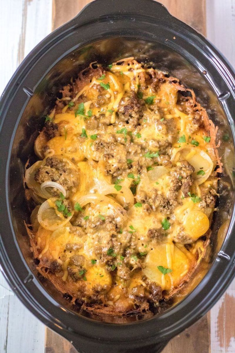 Beef and Potato Gratin