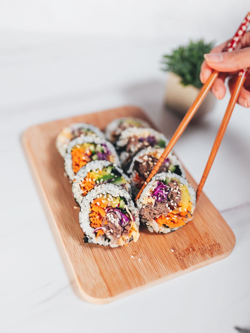 Beef and Potato Sushi Rolls