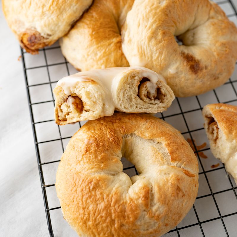 Cinnamon Roll Bagel