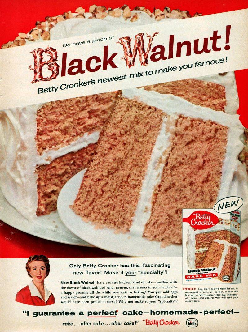 Betty Crocker Black Walnut Cake