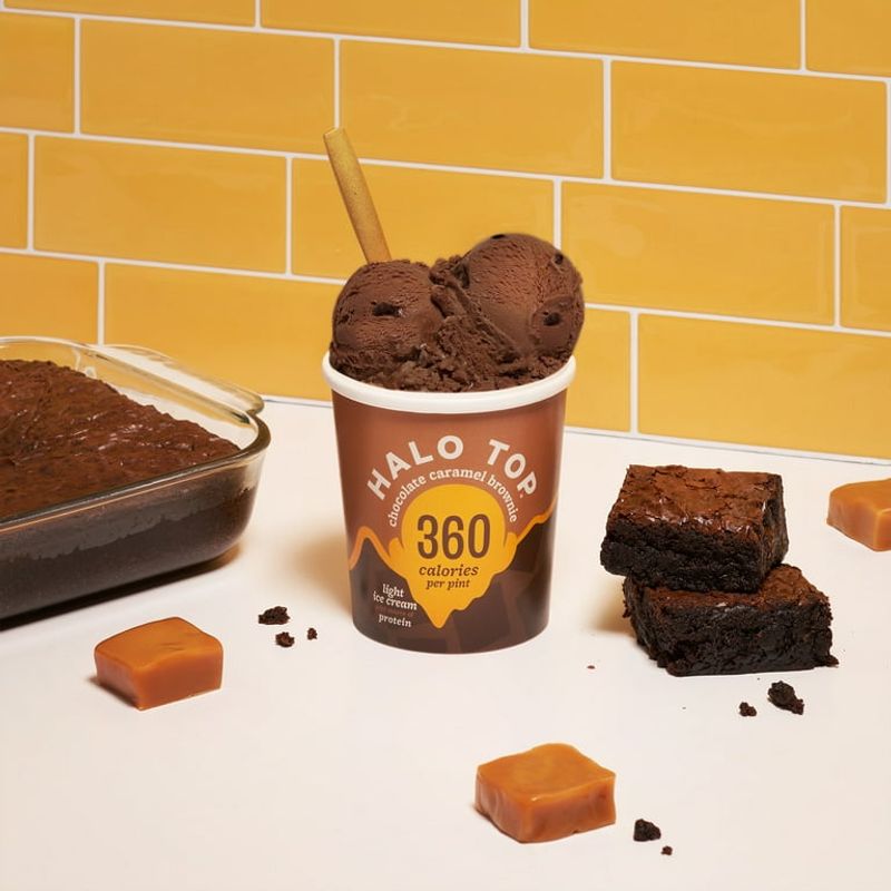 Chocolate Caramel Brownie