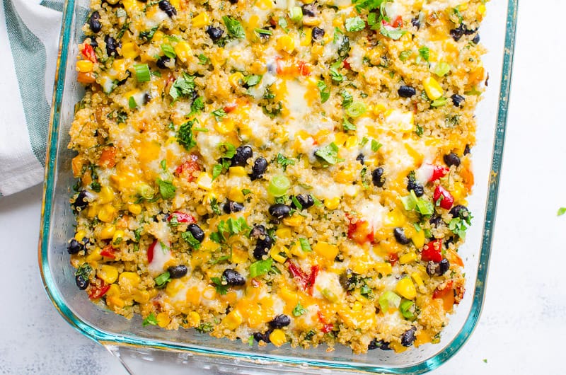 Black Bean and Quinoa Casserole