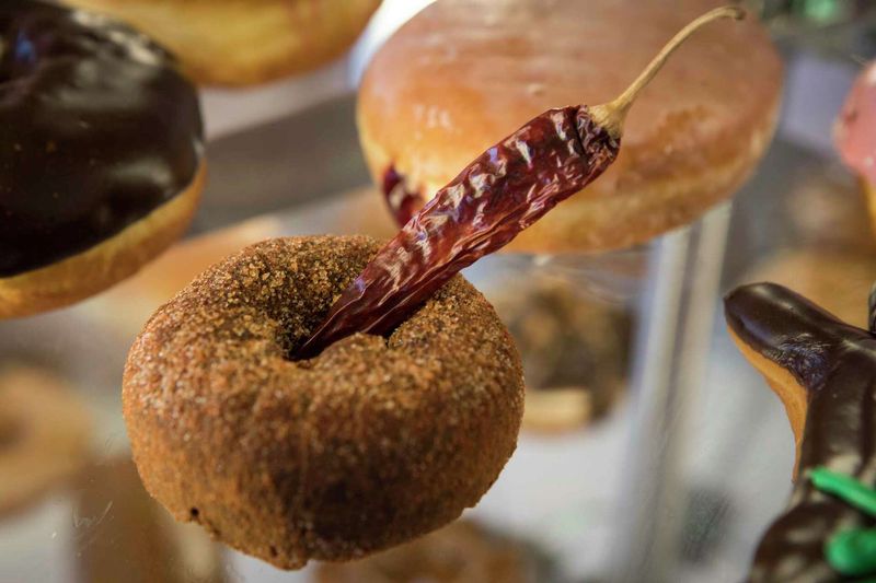 Spicy 'Ring of Fire' Donut