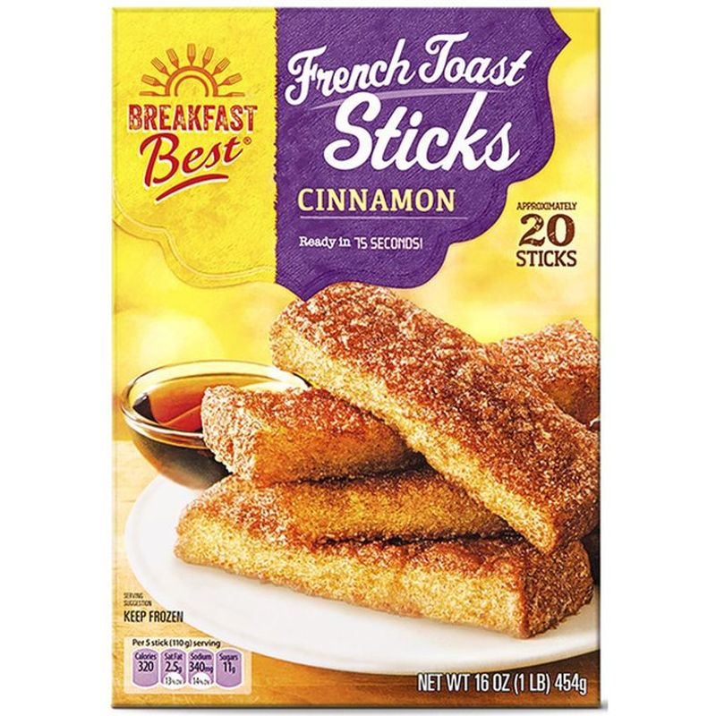 Breakfast Best Double Cinnamon French Toast Sticks