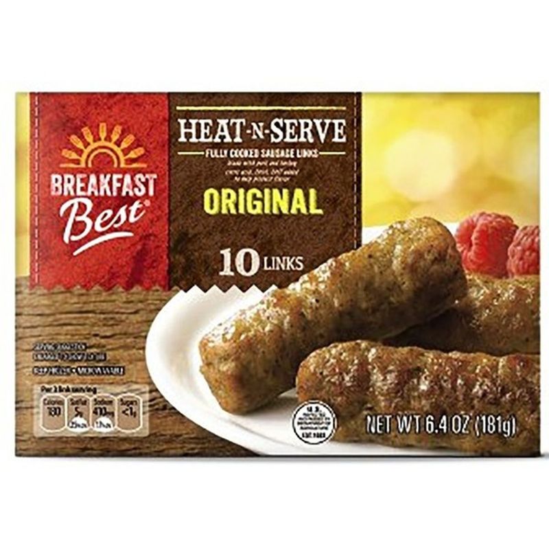 Breakfast Best Heat-N-Serve Original Sausage Links