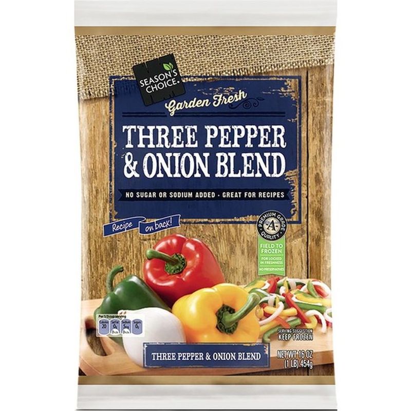 Season's Choice Garden Fresh Three Pepper & Onion Blend ($1.99)