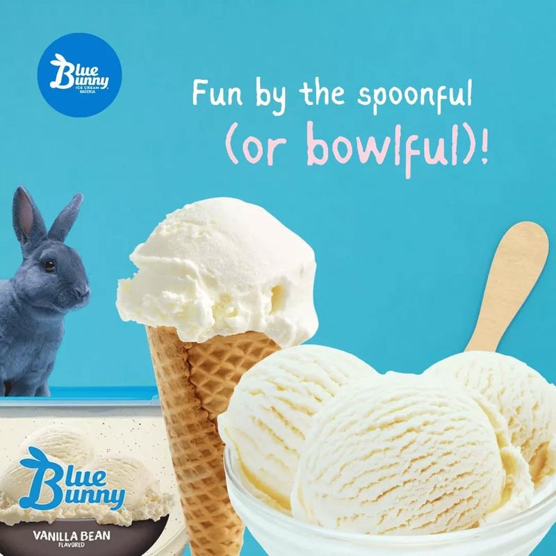 Blue Bunny Vanilla