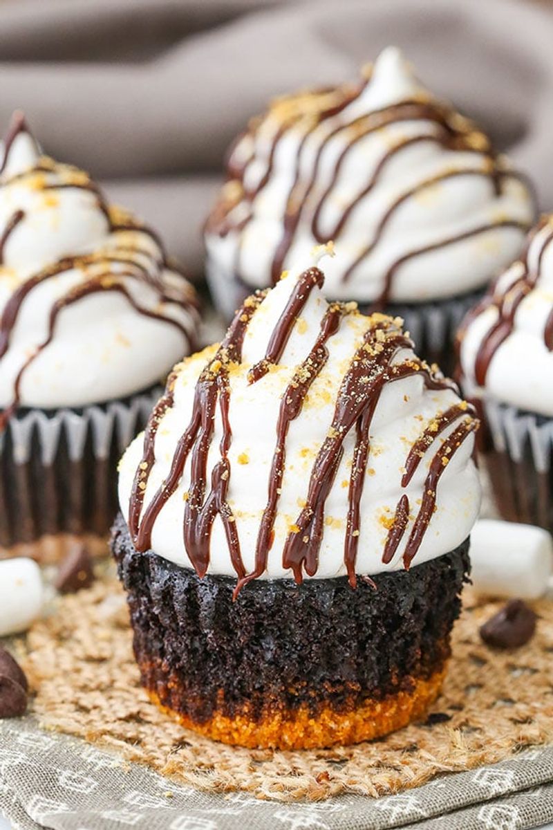 S'mores Cupcakes