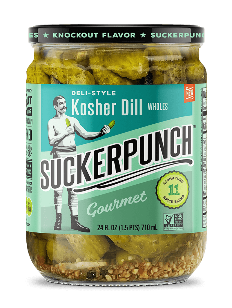 Suckerpunch Deli-Style Kosher Dill Wholes