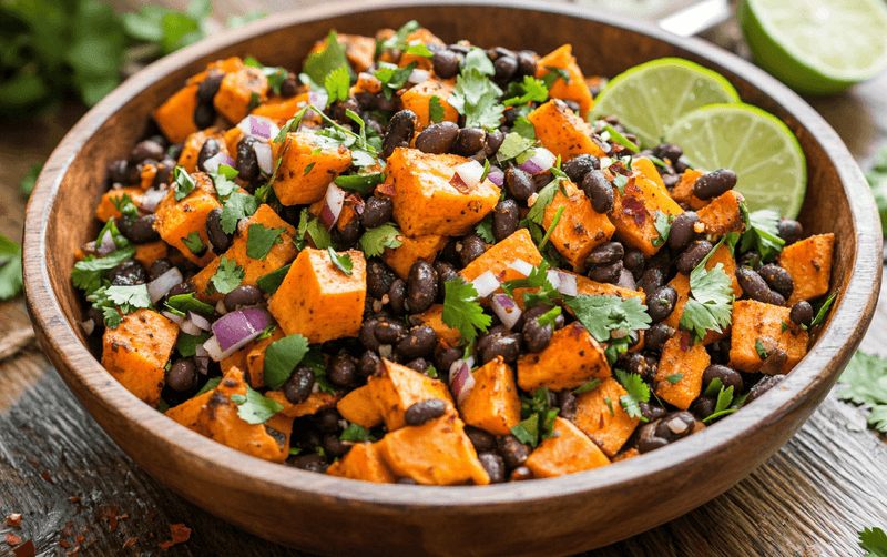 Sweet Potato and Black Bean Salad