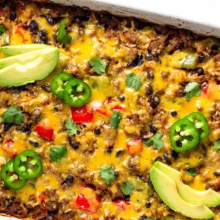 Burrito Casserole All the Flavor, None of the Fuss