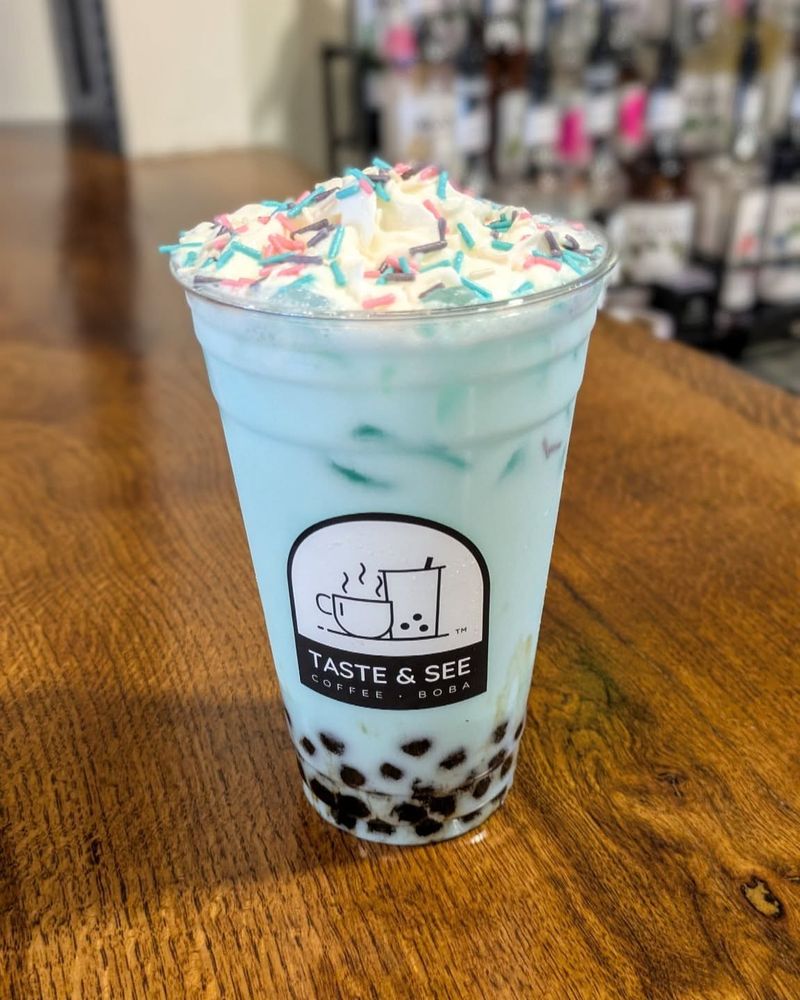 Cotton Candy Milk Tea