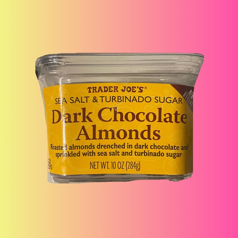 Buy: Sea Salt & Turbinado Sugar Dark Chocolate Almonds