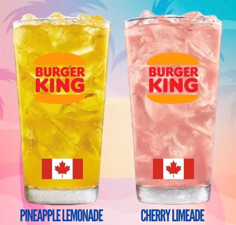 CANADA: Burger King Lemonades