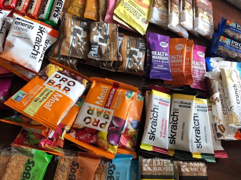 CUT: Energy Bars (with high sugar content)