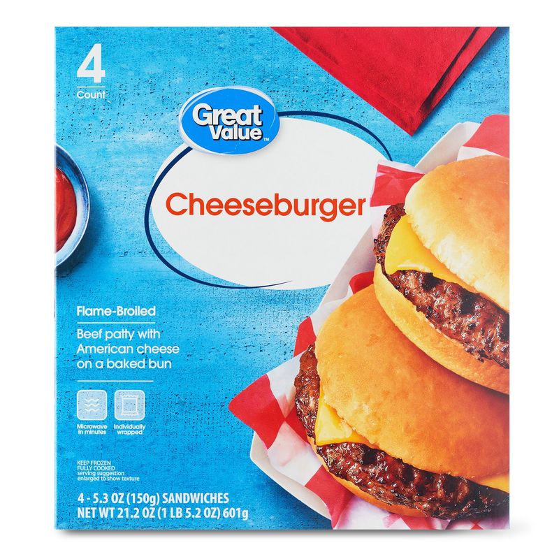 Microwaveable Cheeseburgers