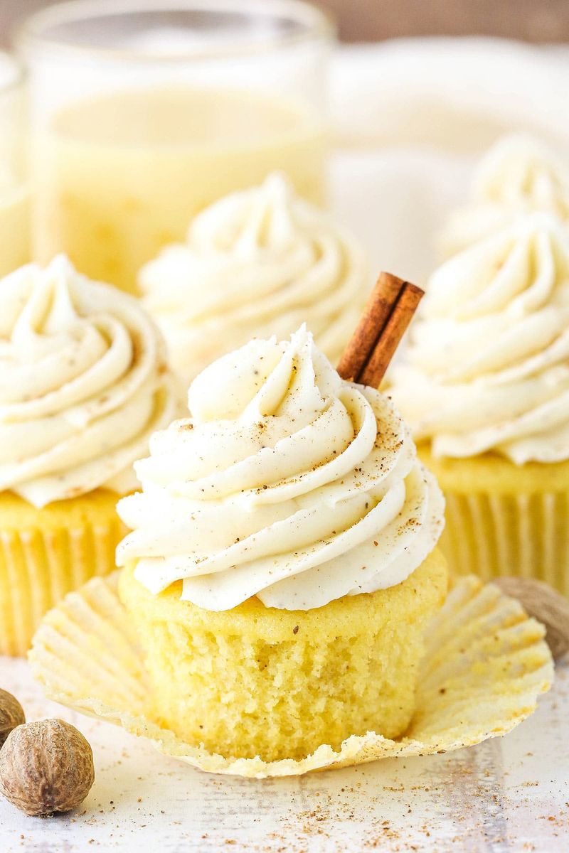 Eggnog Cupcakes