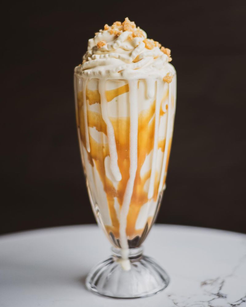 Caramel Swirl Milkshake