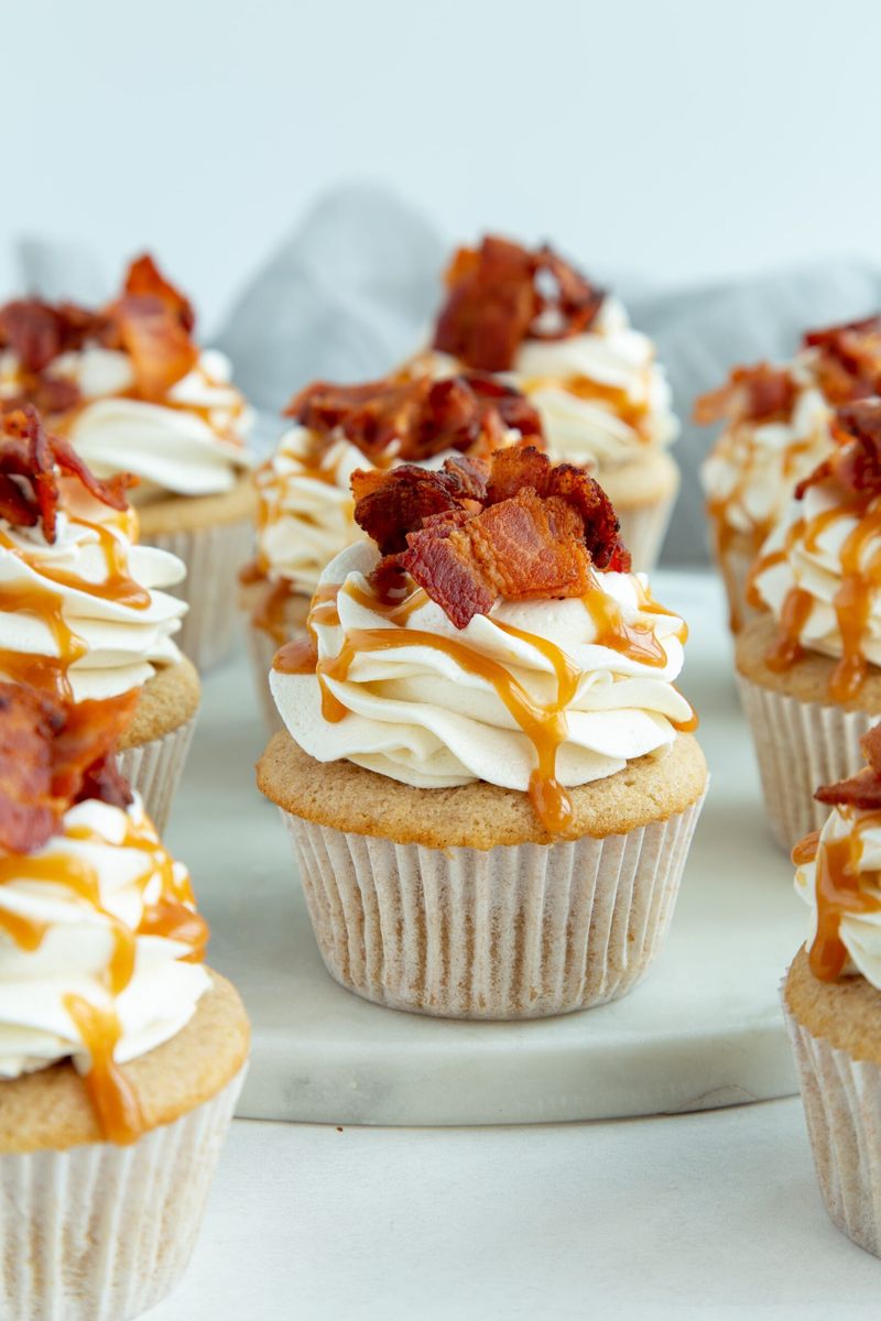 Maple Bacon Cupcakes