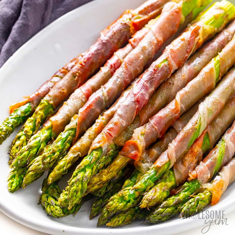 Honey Glazed Prosciutto-Wrapped Asparagus