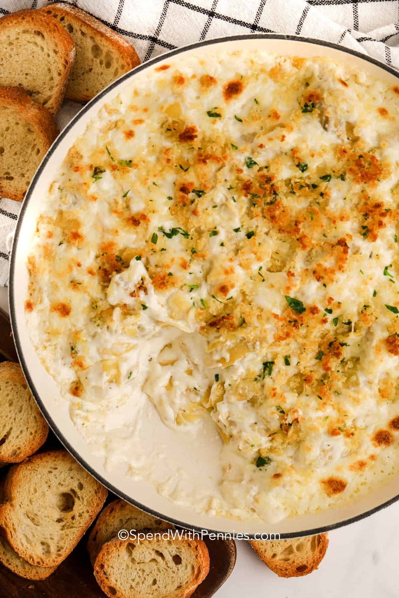 Parmesan Artichoke Dip