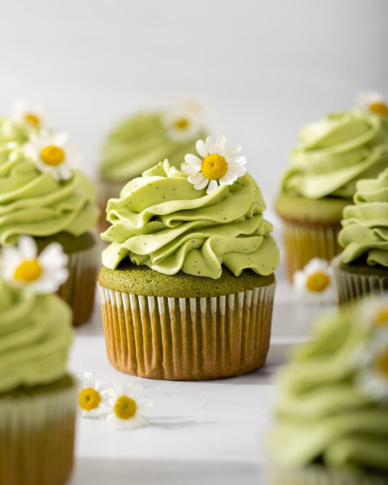 Matcha Green Tea Cupcakes