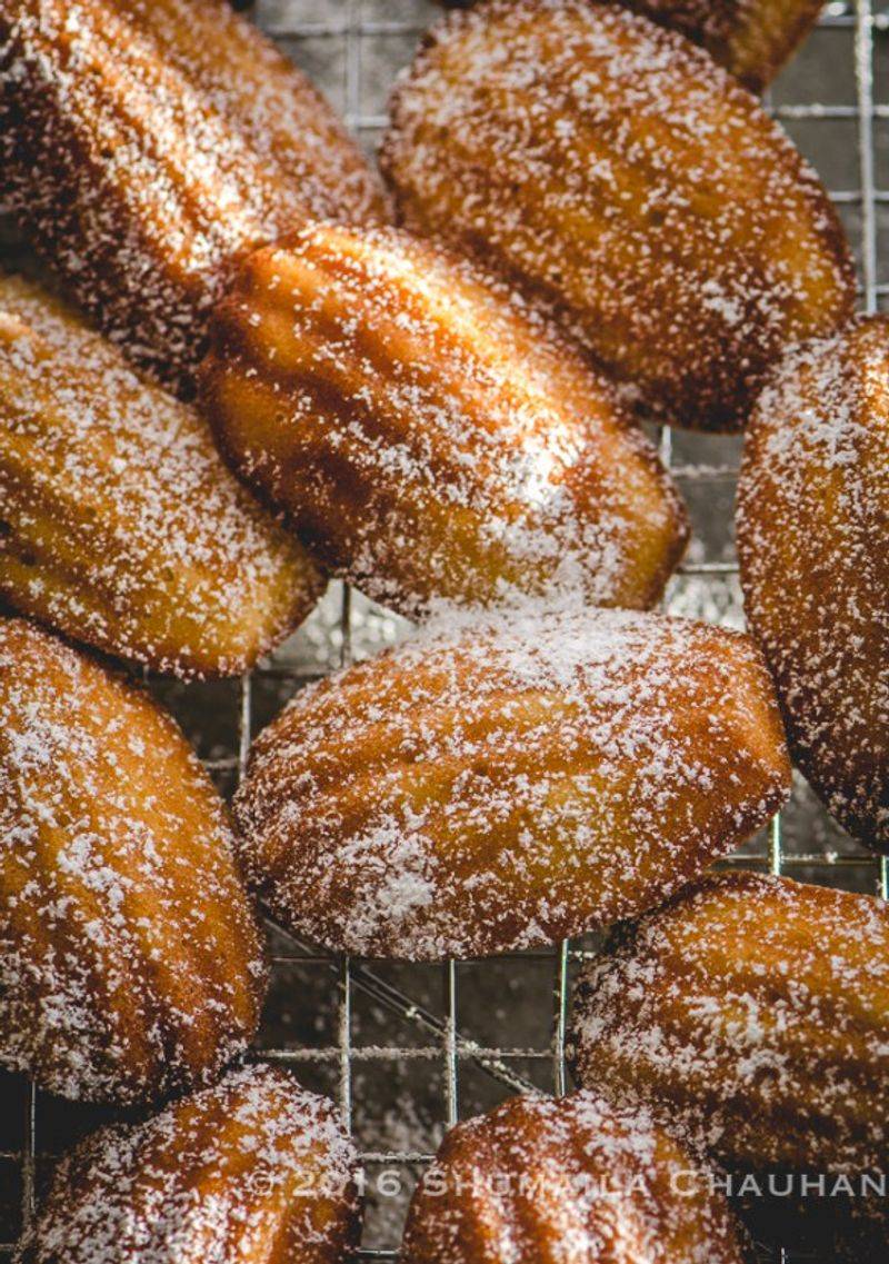 Orange Blossom Madeleines