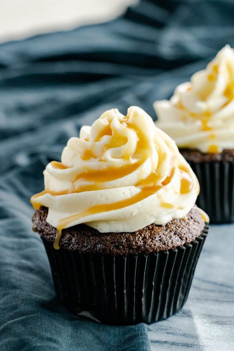 Salted Caramel Mocha Cupcakes