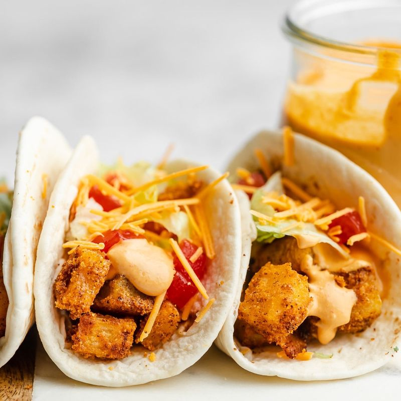 Spicy Potato Soft Taco