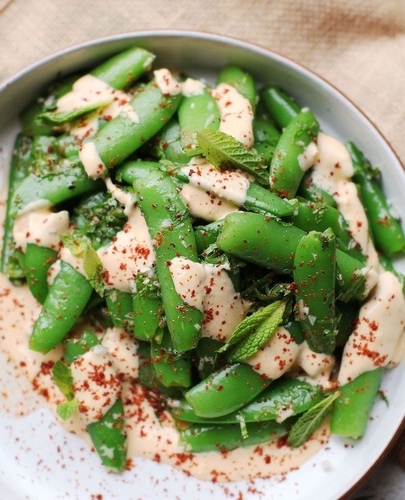 Spring Pea Salad with Mint