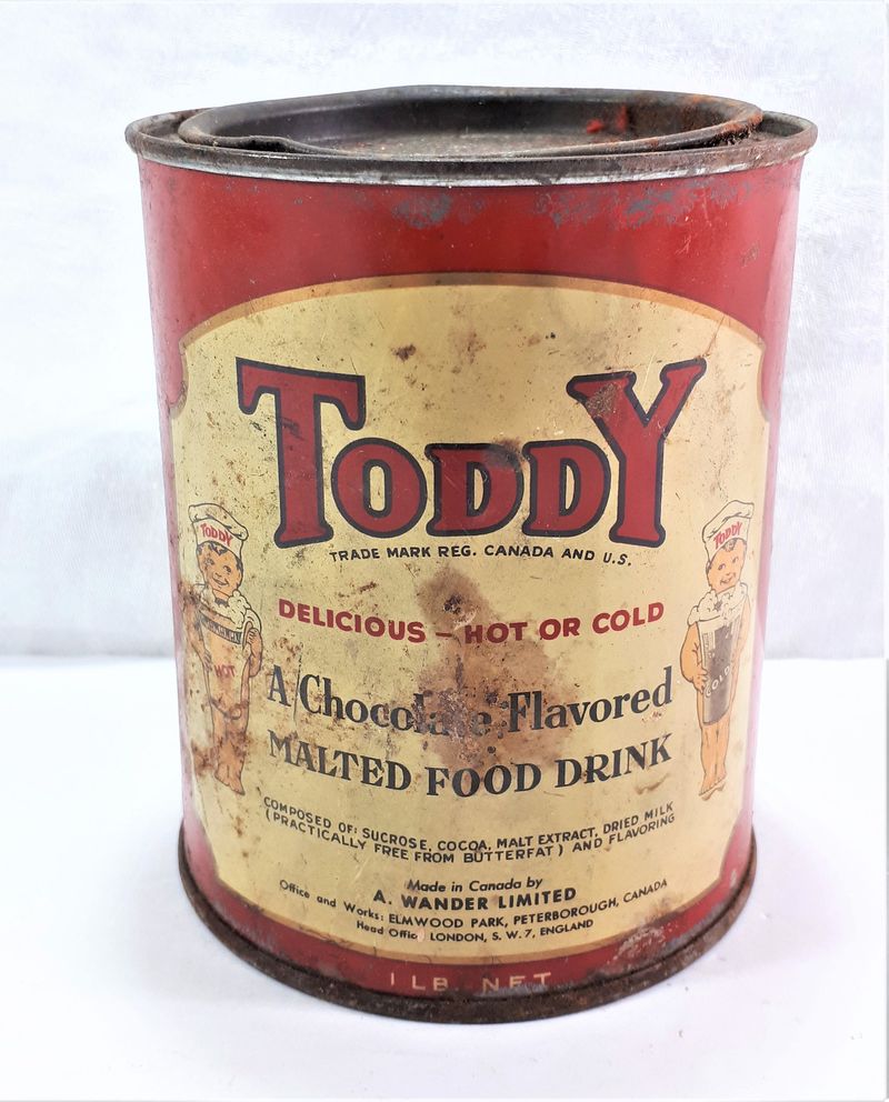 Canned Toddy Chocolate Milk