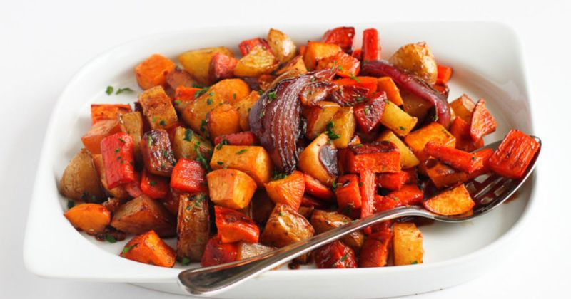 Cherries With Roasted Vegetables
